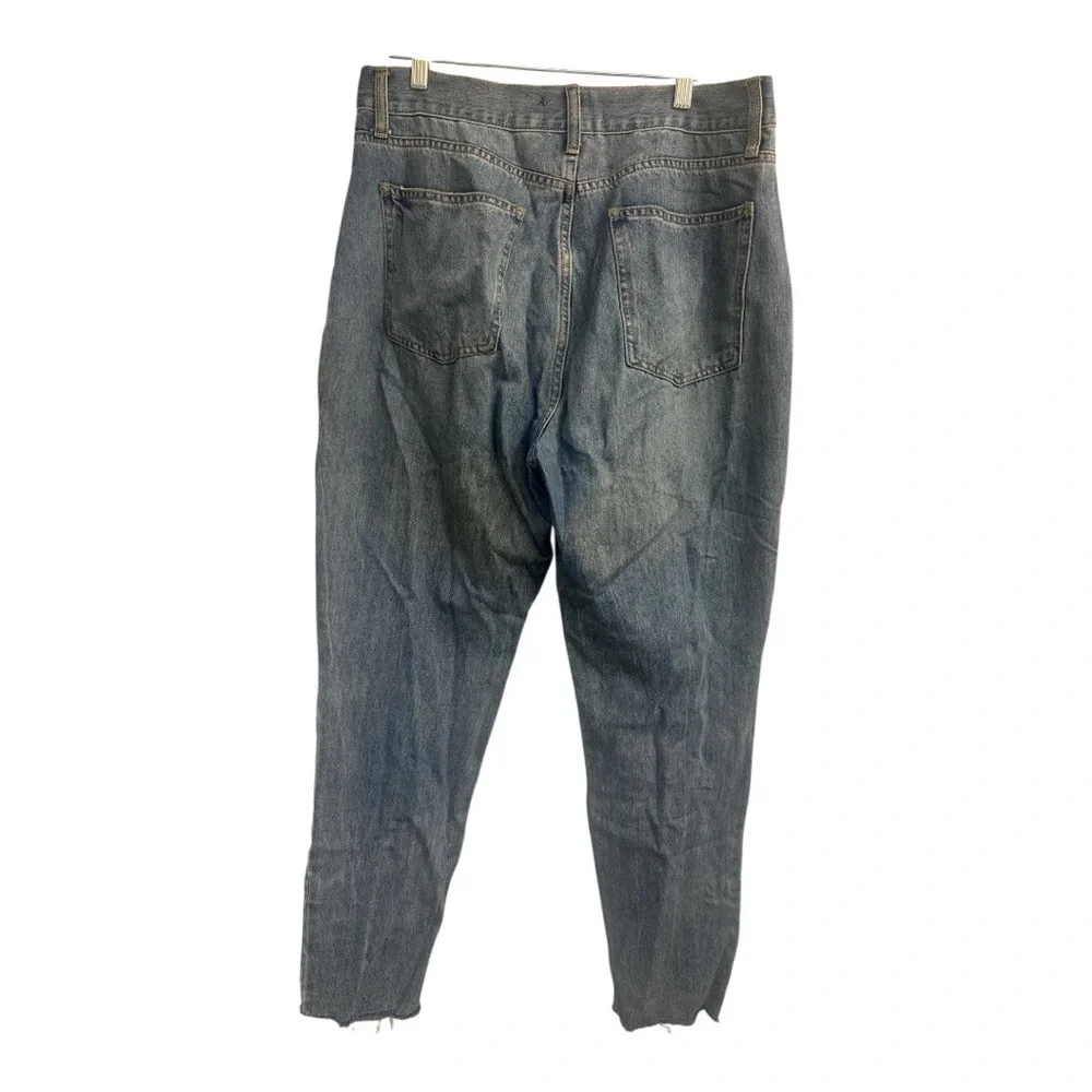 All Split Up High Rise Mom Jeans - Medium Wash
